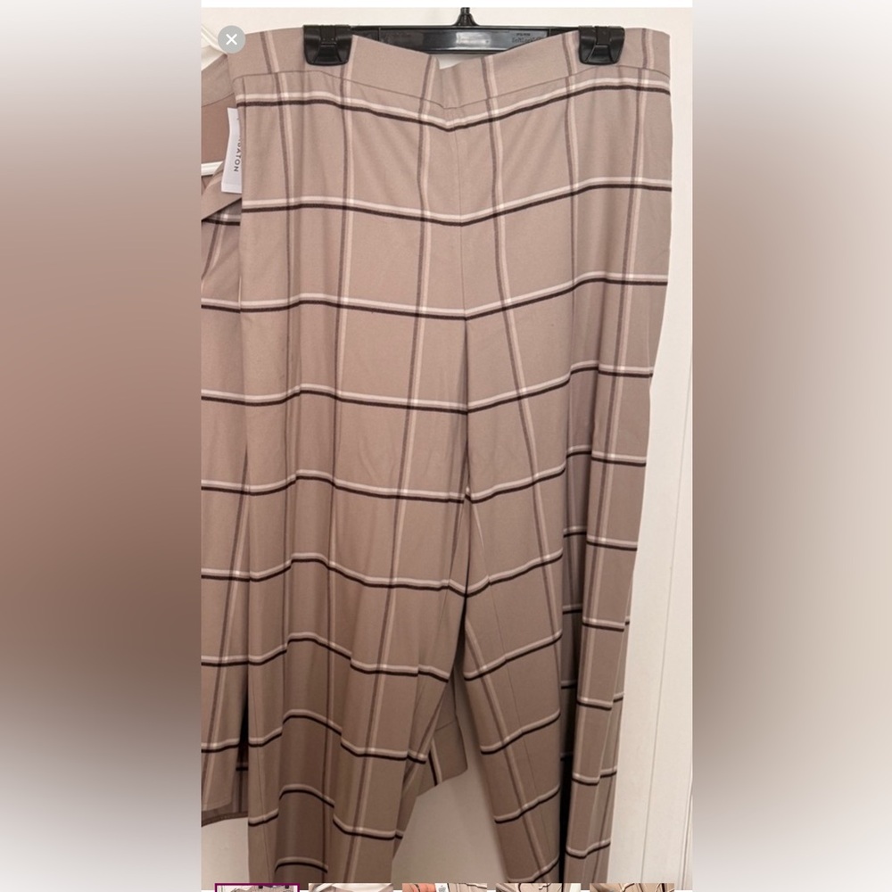 Babaton District plaid trouser